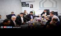 نشست بررسی چالش‌های پروژه احداث بیمارستان حمیدیه برگزار شد