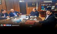 نشست مشترک نماینده مجلس و رئیس دانشگاه علوم پزشکی اهواز برگزار شد