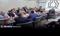 نشست بررسی تخصیص زمین برای احداث بیمارستان در شهرستان حمیدیه