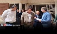 بازدید هیئت اعزامی وزارت بهداشت از بیمارستان ابوذر اهواز جهت ارزیابی خسارات وارده از جنگ