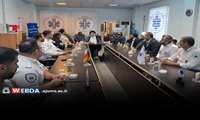 حضور نماینده حضرت آیت‌الله العظمی سیستانی در ستاد اورژانس پیش‌بیمارستانی دانشگاه علوم پزشکی اهواز