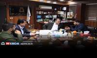 نشست مشترک رئیس دانشگاه علوم پزشکی اهواز و نماینده مجلس شورای اسلامی